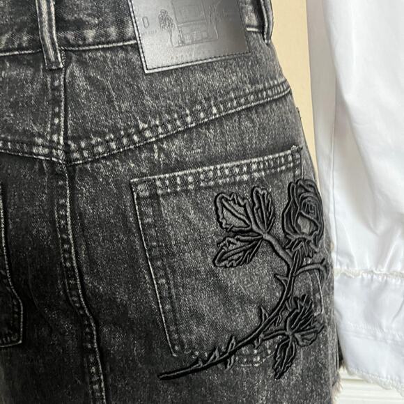 Marc jacobs black demin skirt - Picture 6 of 8